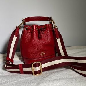 Coach Drawstring Crossbody purse